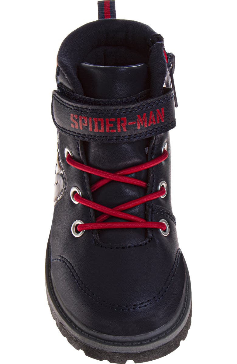 JOSMO Kids' Marvel Spider-Man Boot, Alternate, color, Navy