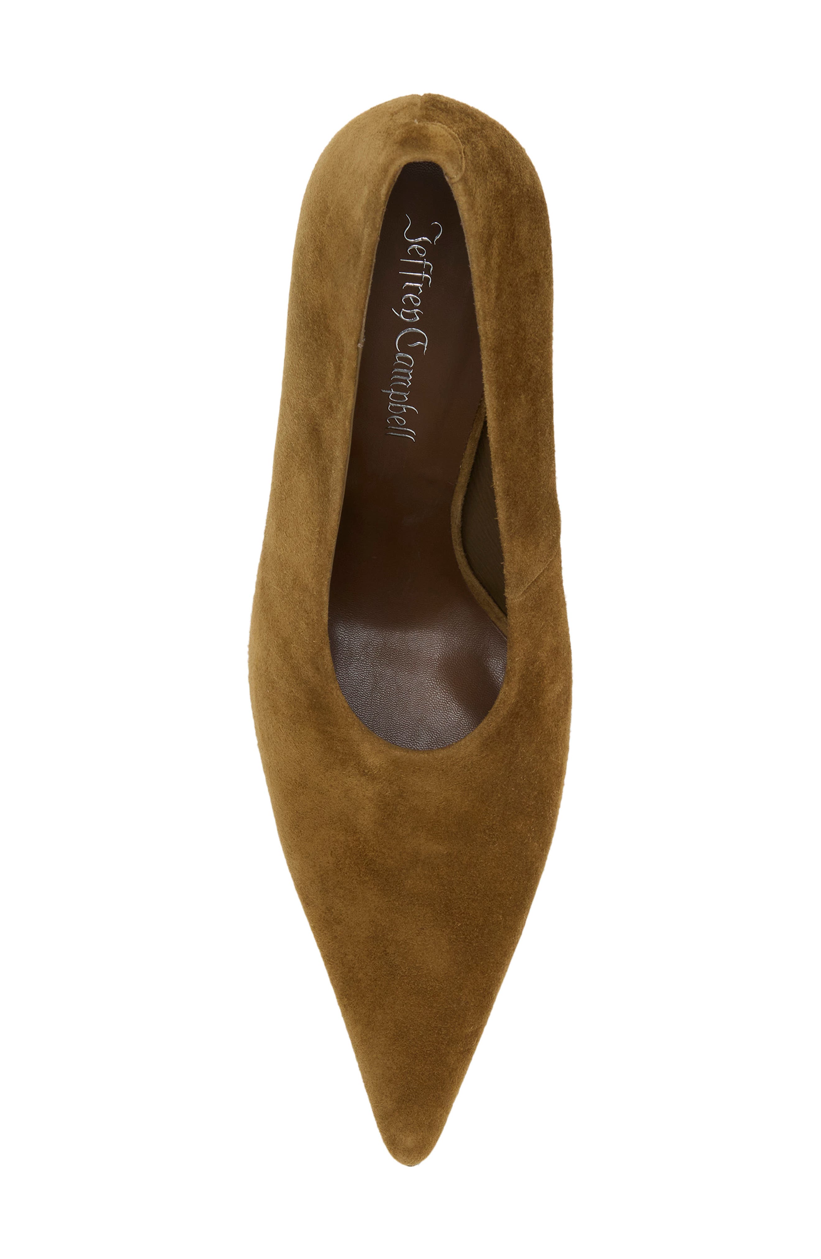 Le Chat Pointed Toe Pump, Alternate, color, TAN SUEDE