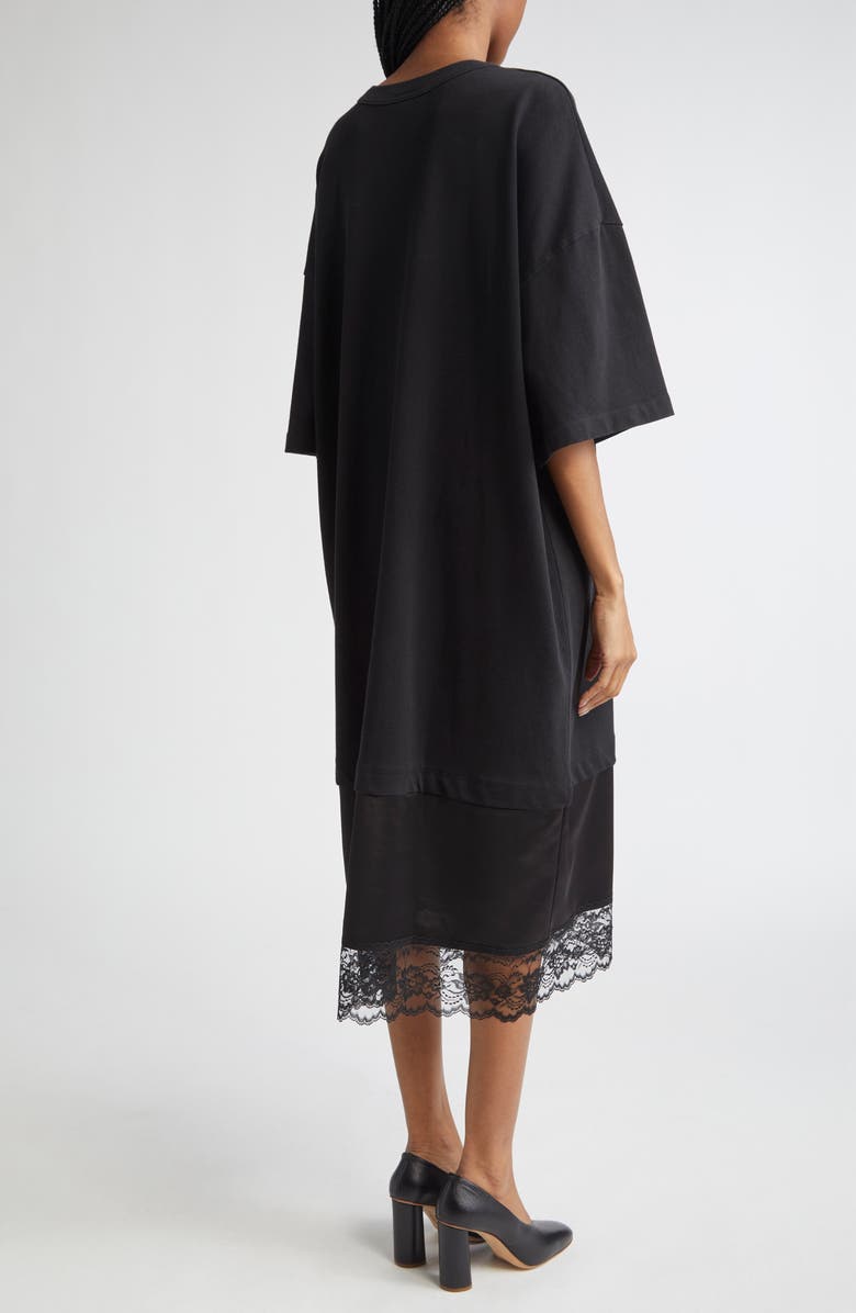 Vaquera Mixed Media Graphic T-Shirt Dress, Alternate, color, 