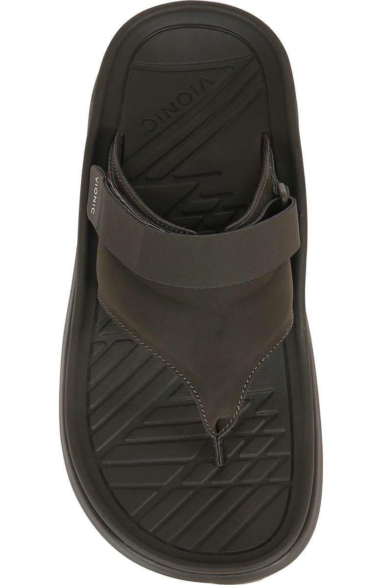 Vionic Restore II Flip Flop, Alternate, color, Dk Khaki Pu Nubuck