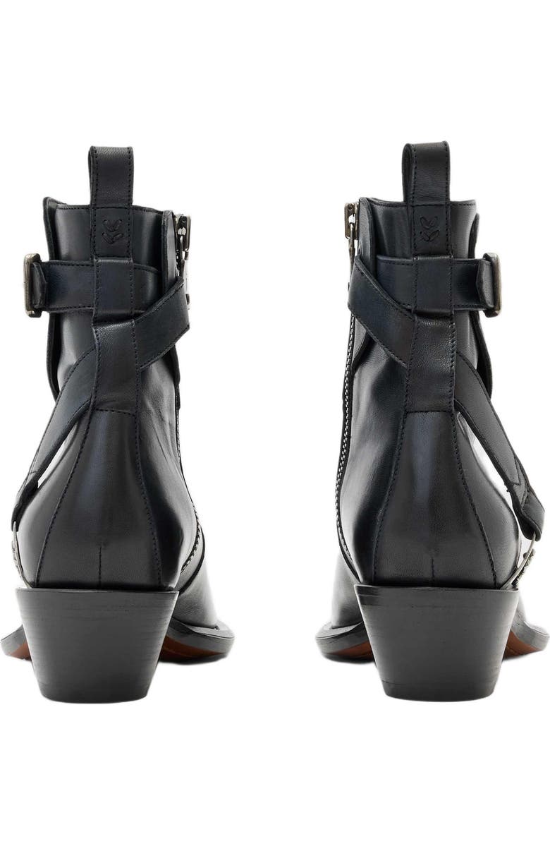 John Varvatos Crosby Saddle Jodhpur Boot, Alternate, color, Black