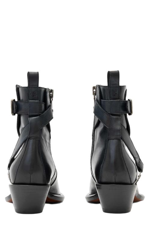 John Varvatos Crosby Saddle Jodhpur Boot In Black