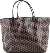Pre-Owned Goyard Saint Louis Tote Coated Canvas GM