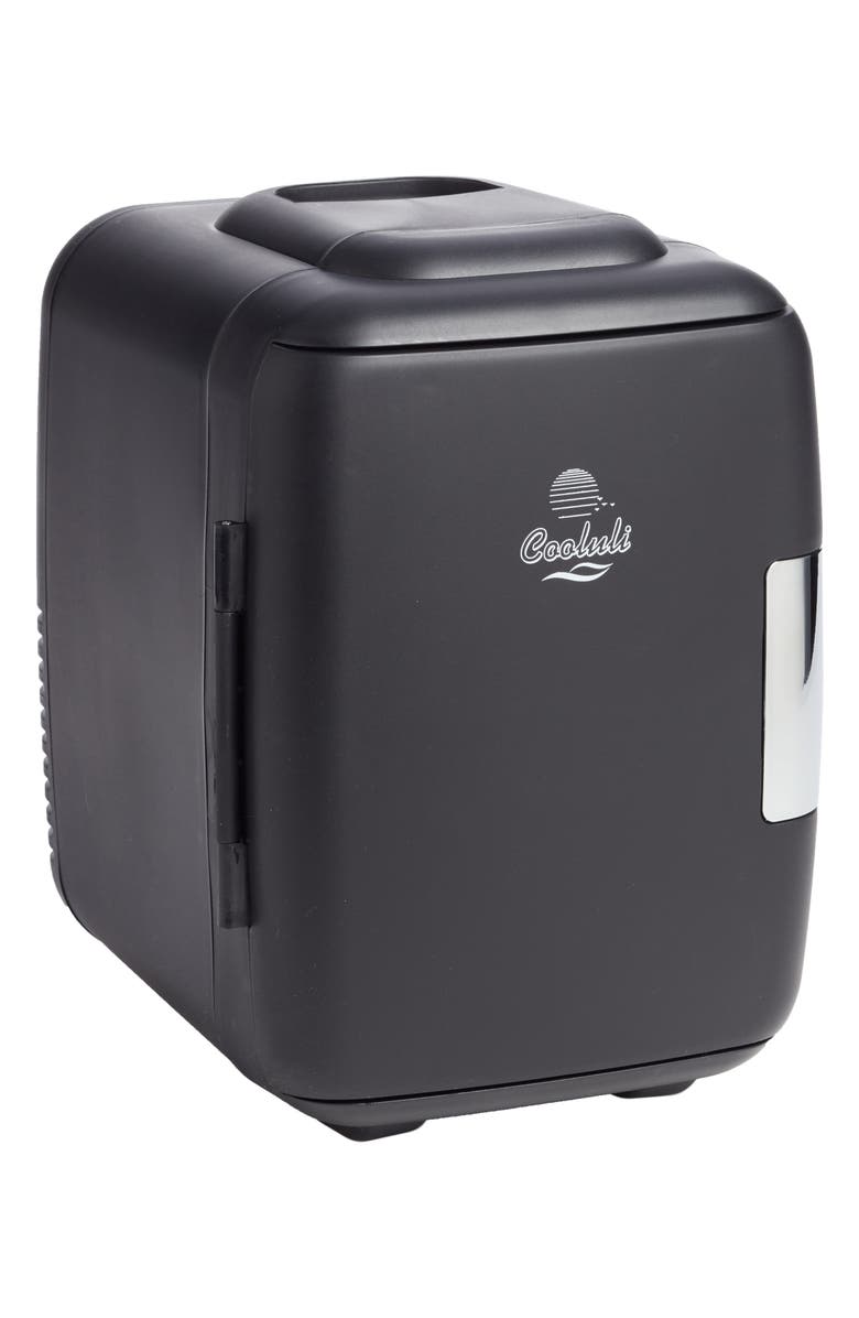 COOLULI 4L Thermoelectric Mini Beauty Fridge & Warmer, Main, color,