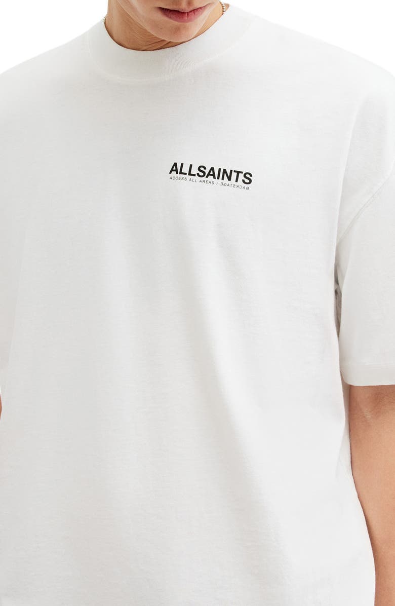 AllSaints Los Angeles Logo Graphic T-Shirt, Alternate, color, 