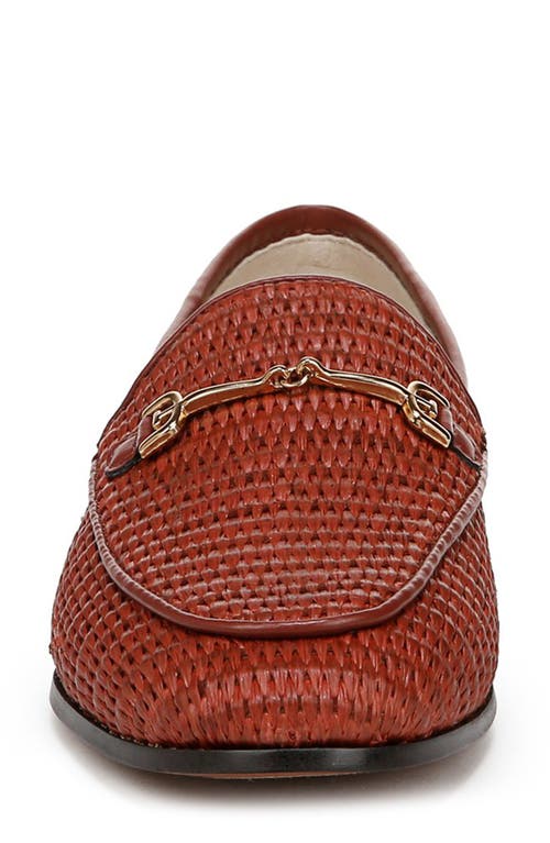 Shop Sam Edelman Loraine Bit Loafer In Warm Sienna