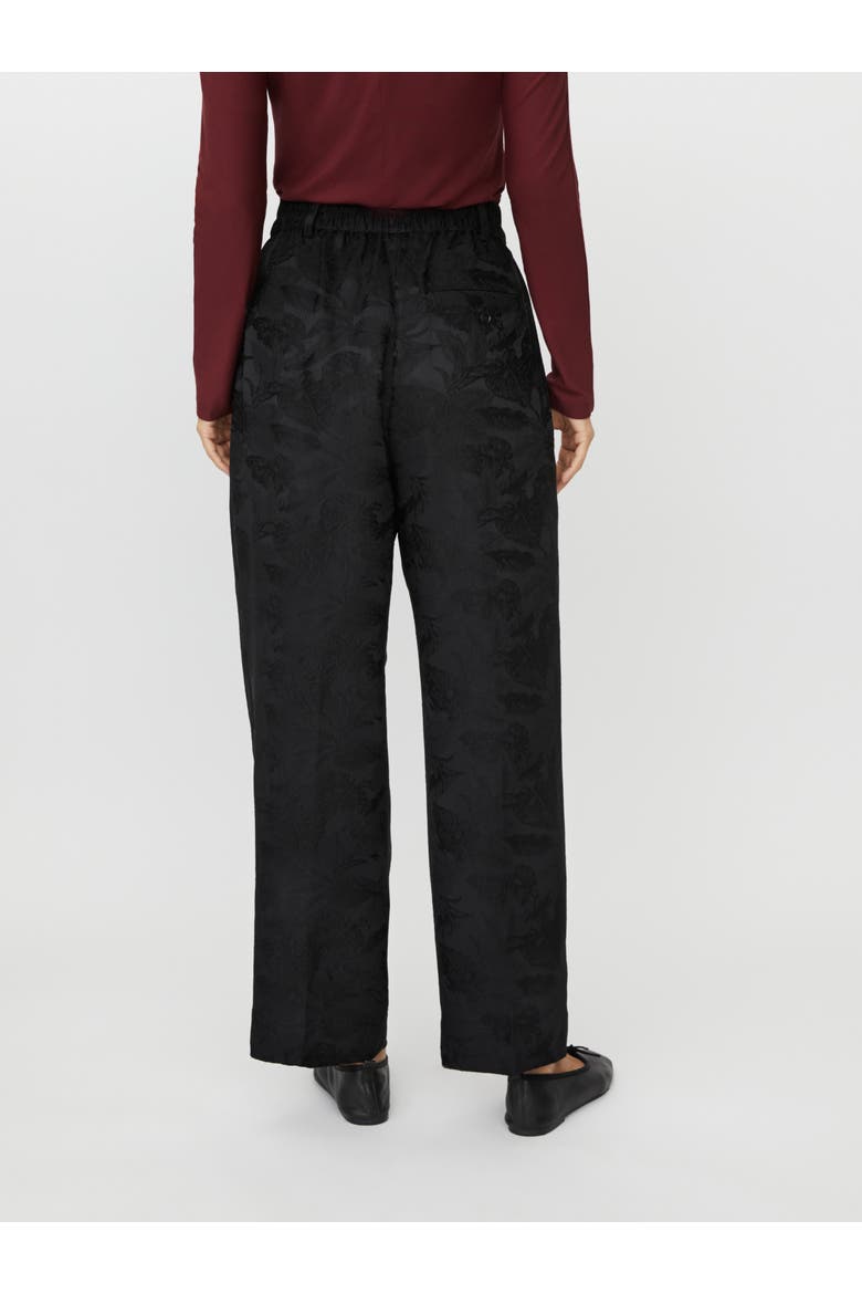 Maperli Jacquard Textured Pants, Alternate, color, Black