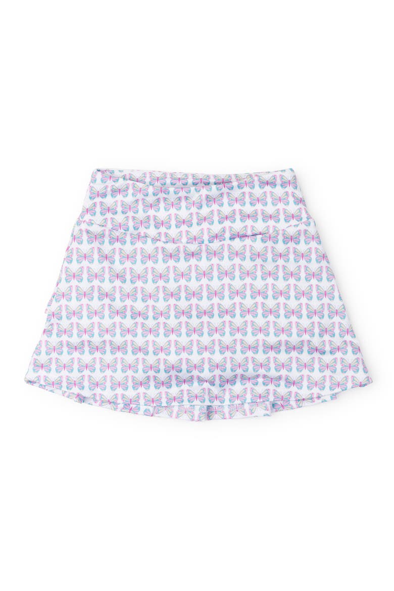 Margot Girls' Performance Skirt, Main, color, Peace Love Butterflies