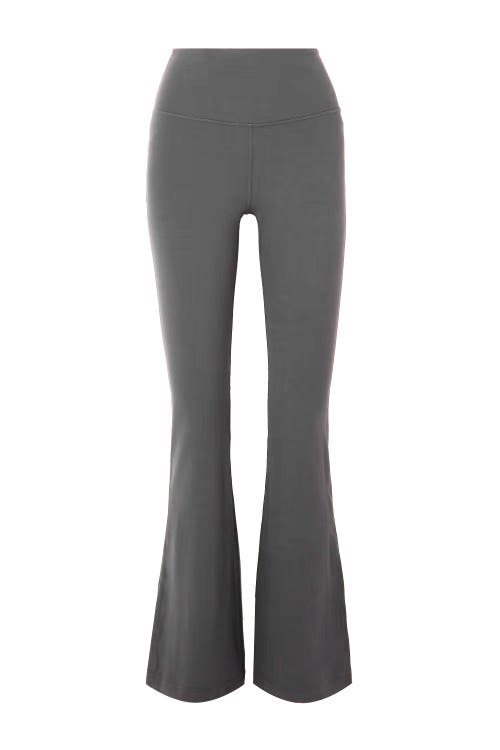 Lezat Vanna Organic Cotton Bootleg Flare Pant In Blue