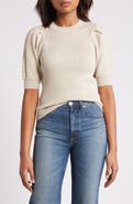 Wit & Wisdom Short Sleeve Rib Sweater