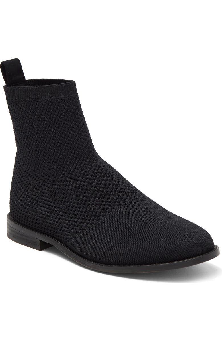Eileen Fisher Jude Stretch Knit Bootie, Main, color,