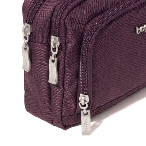 Baggallini Triple Zip Small Convertible Crossbody Bag