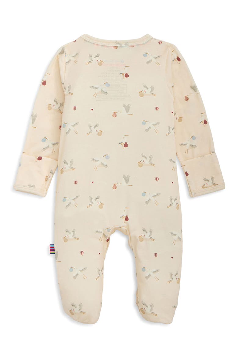 Special Delivery Magnetic Footie, Alternate, color, BEIGE
