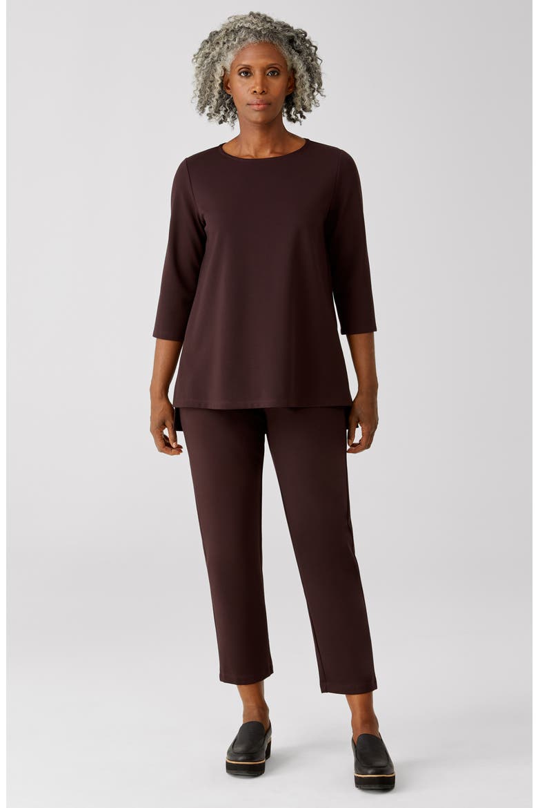 Jewel Neck Swing Top, Alternate, color, CASIS