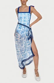Jessie Zhao New York Beach Sarong Wrap