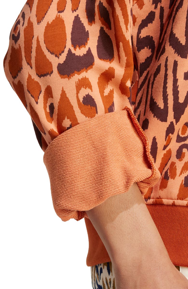 ADIDAS X FARM RIO Farm Cotton & Recycled Polyester Hoodie, Alternate, color,