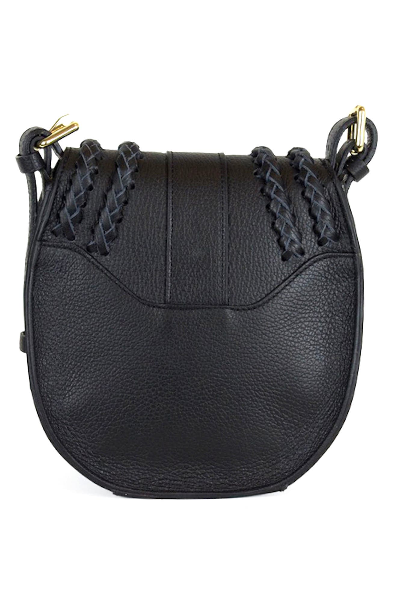 Persaman New York Daisy Braided Crossbody Bag, Alternate, color, 