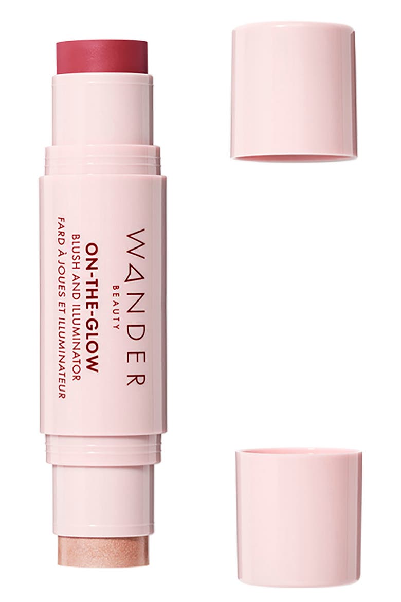 On-the-Glow Blush & Illuminator, Main, color, STRAWBERRY FIELDS