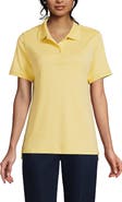 Lands' End School Uniform  Short Sleeve Interlock Polo Shirt
