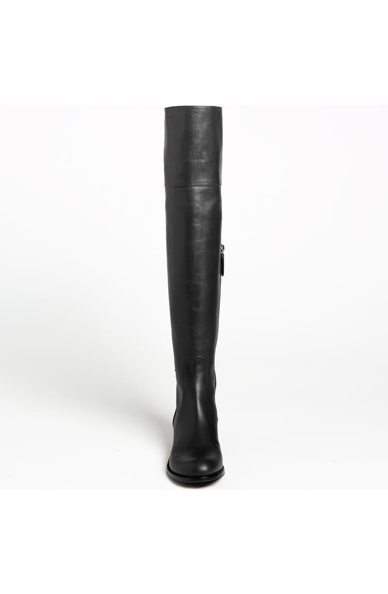 Valentino Garavani Bow Over the Knee Boot, Alternate, color,
