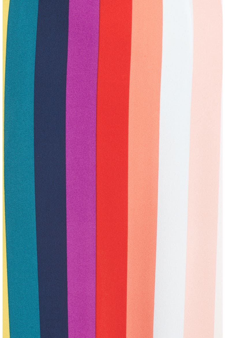 Surplice Maxi Dress, Alternate, color, RAINBOW STRIPE