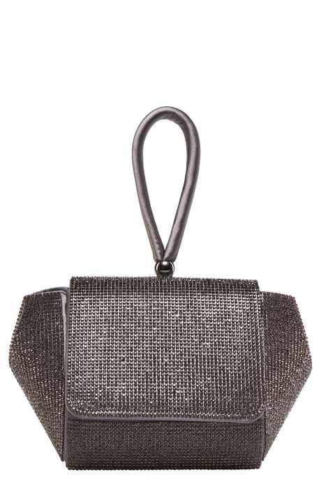 LADY COUTURE Architectural Rhinestone Evening Bag