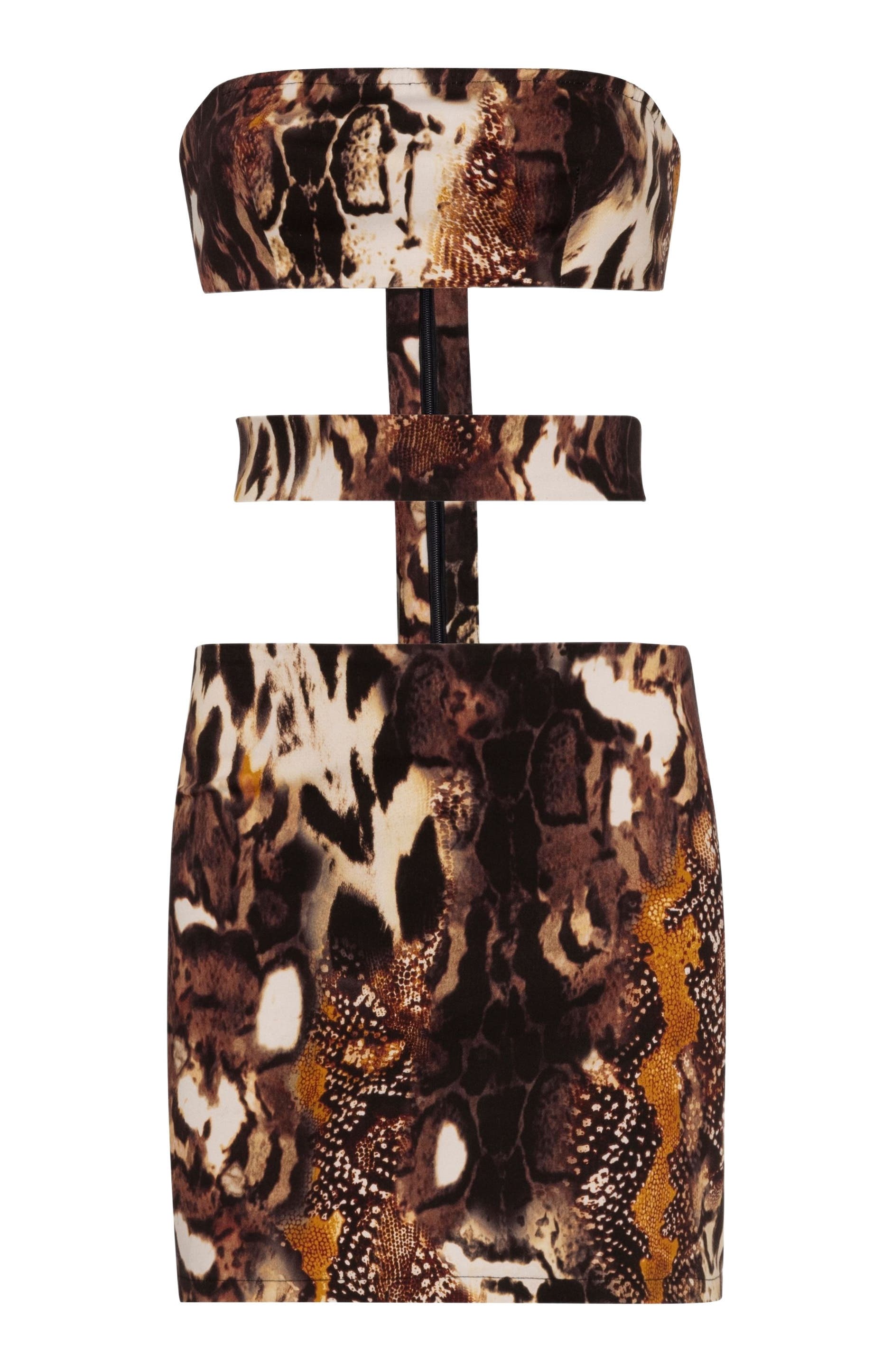 Maeve Exotic Roar Dress in Multicolour 