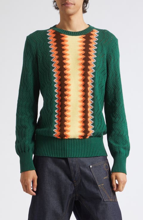 Chevron Stitch Sweater