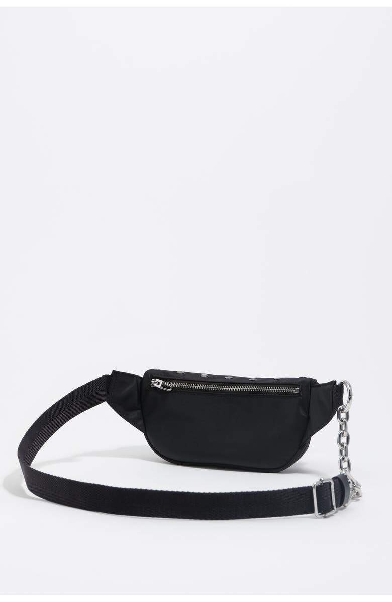 Bimba y Lola Nylon bumbag, Alternate, color, Black