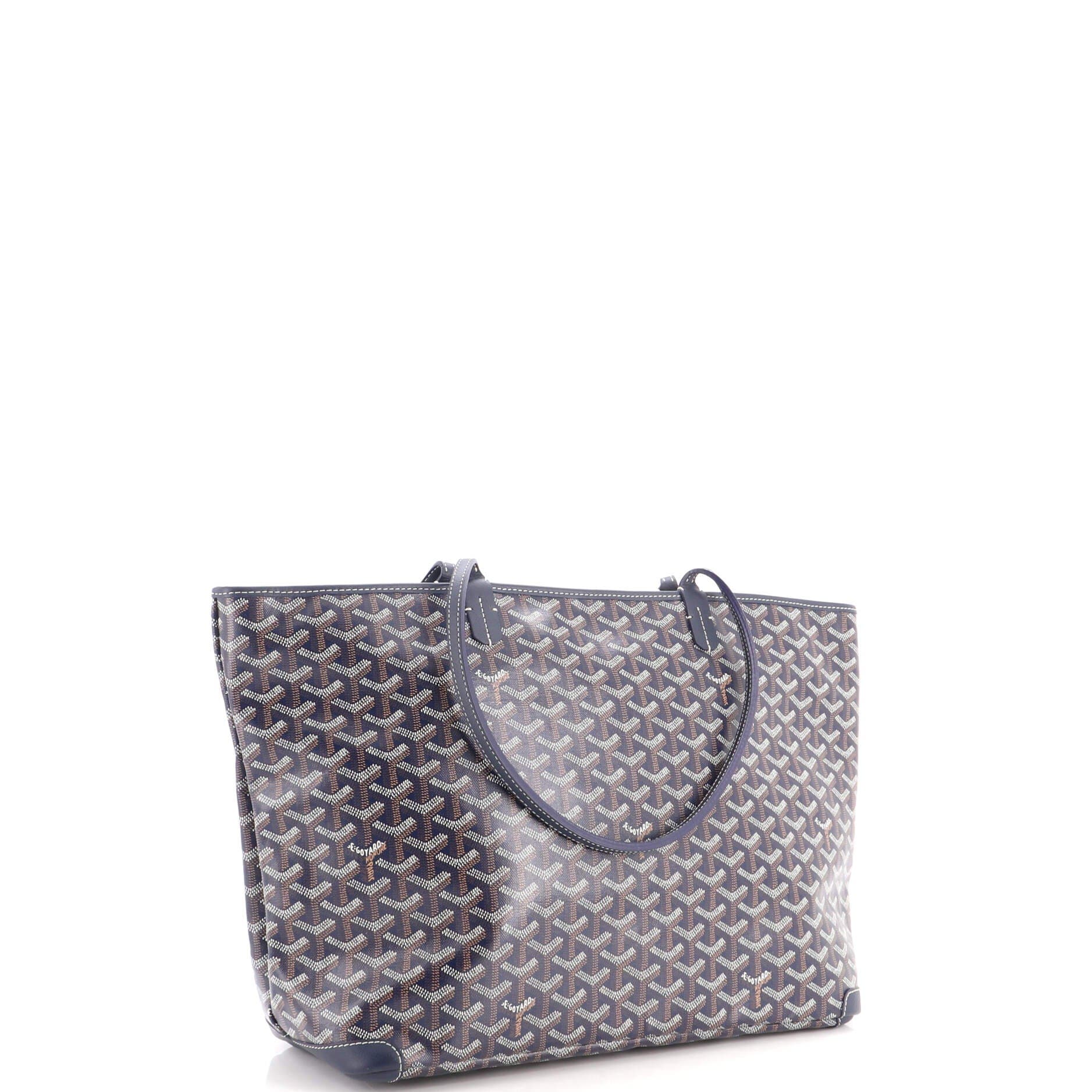 Artois Tote Coated Canvas MM, Alternate, color, Blue