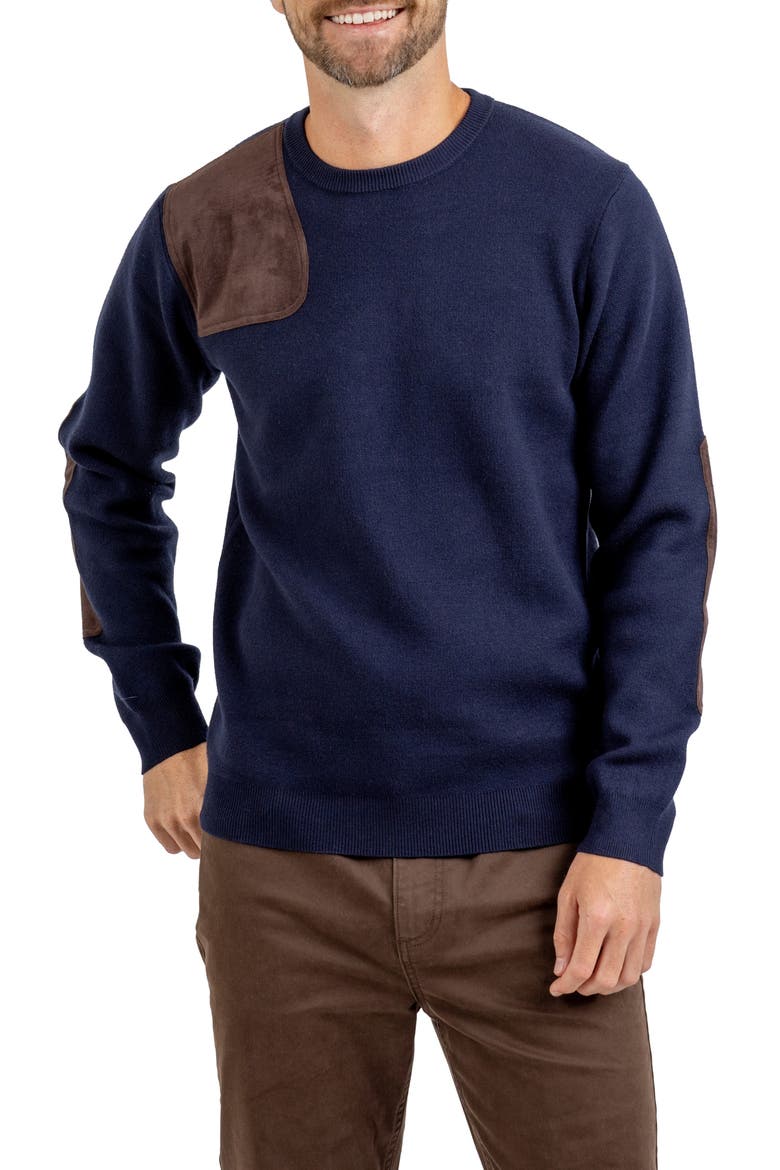 Bristlecone Crewneck Sweater, Alternate, color, NAVY