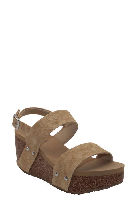 Summer Love Platform Wedge Sandal (Women)