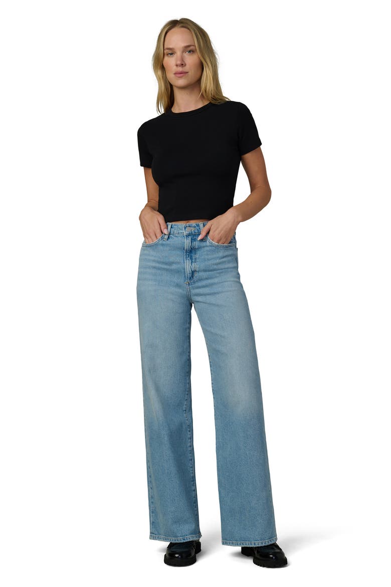 The Mia High Waist Wide Leg Jeans, Alternate, color, UNDERTOW