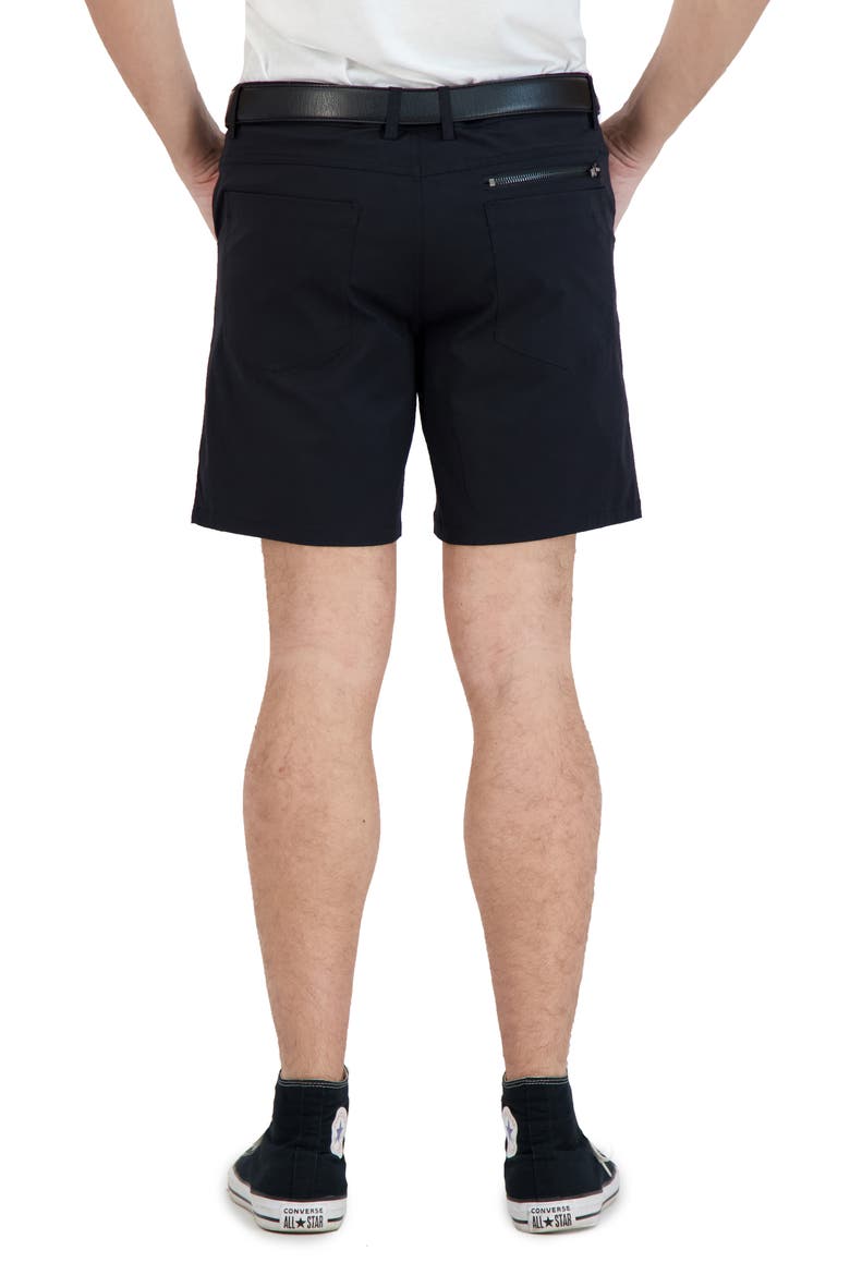 Everyday Stretch Chino Shorts, Alternate, color, BLACK