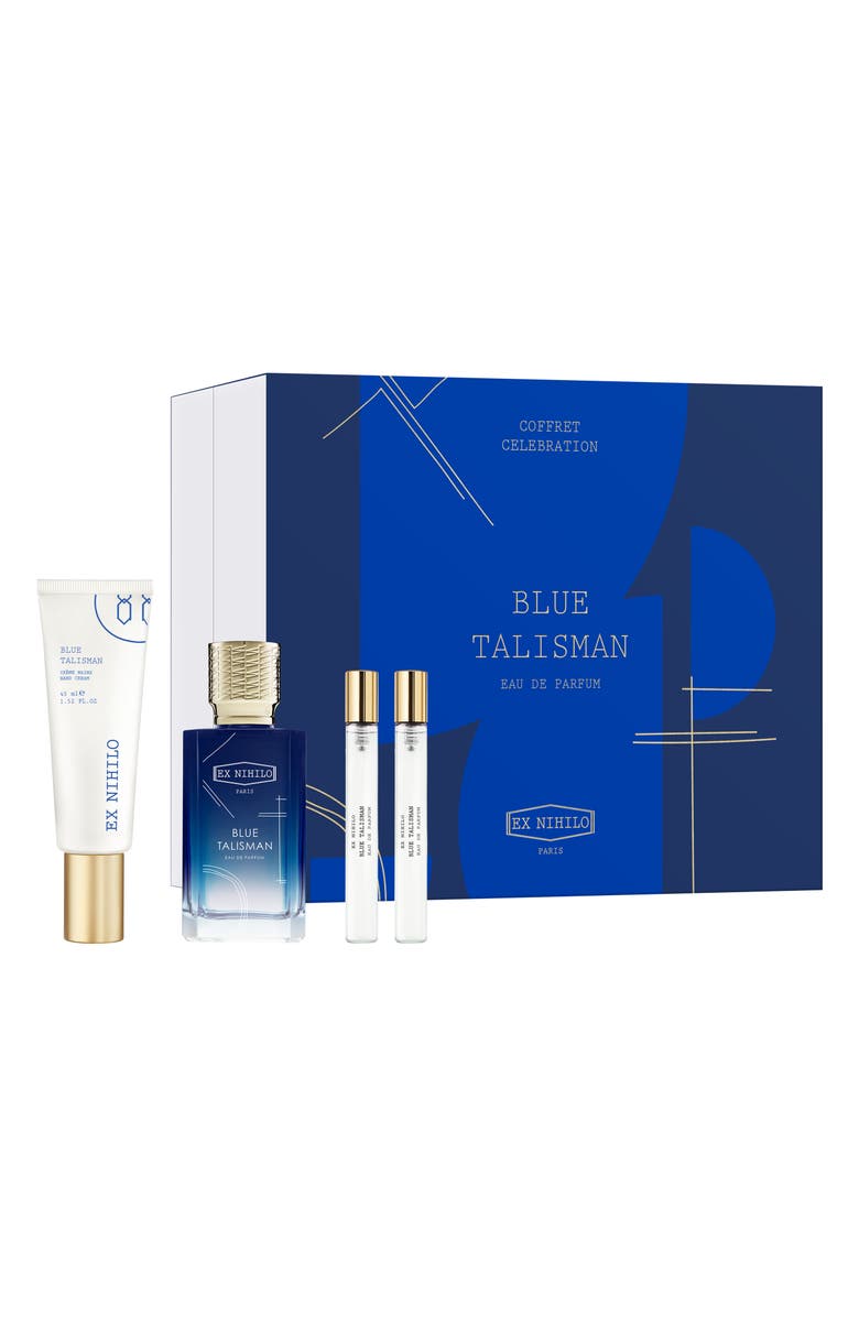 EX NIHILO Blue Talisman 4-Piece Fragrance Set, Main, color,