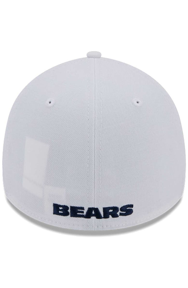 New Era Men's New Era White Chicago Bears Main 39THIRTY Flex Hat, Alternate, color, 