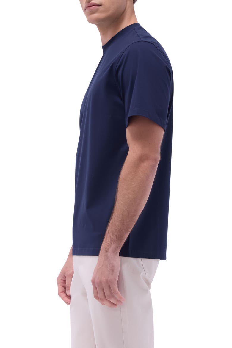 OoohCotton® Crewneck T-Shirt, Alternate, color, NAVY