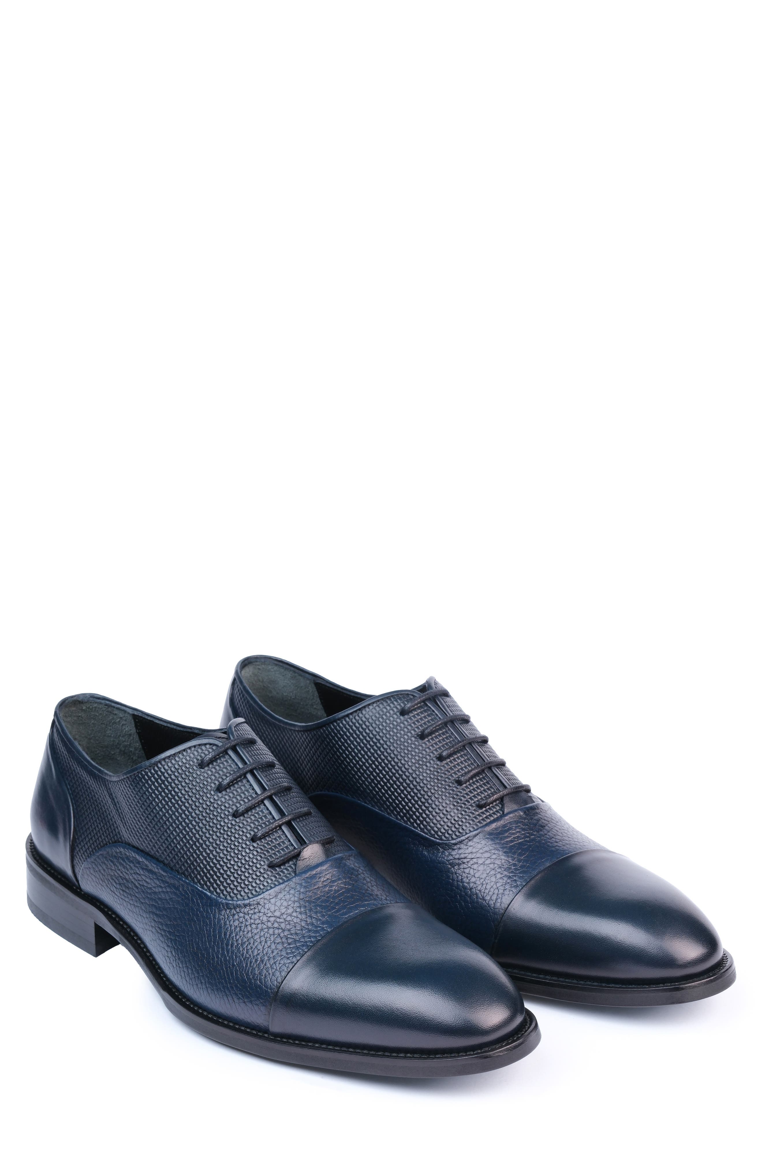 Neda Cap Toe Oxford, Alternate, color, NAVY BLUE