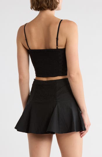 Eyelet Button-Up Camisole