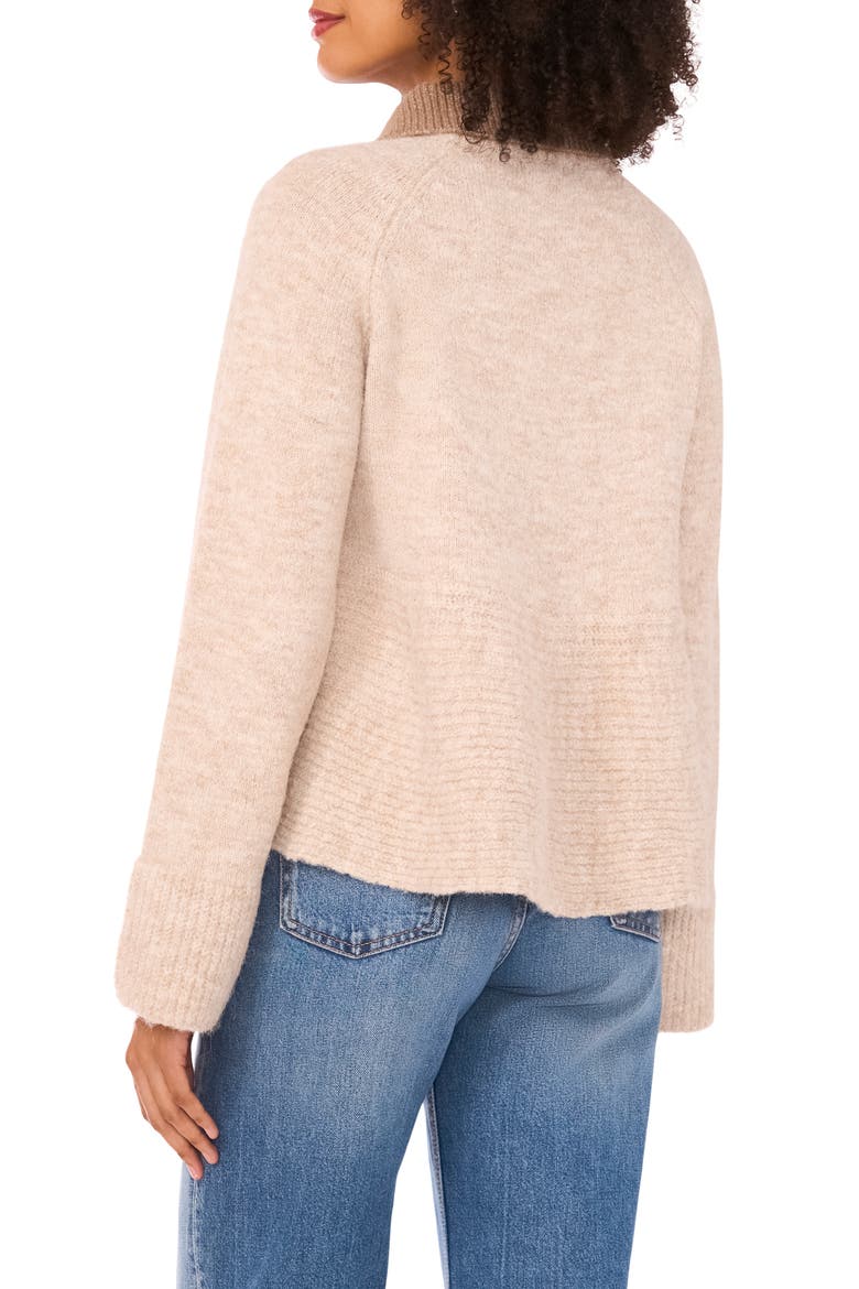 Collared Sweater, Alternate, color, OATMEAL