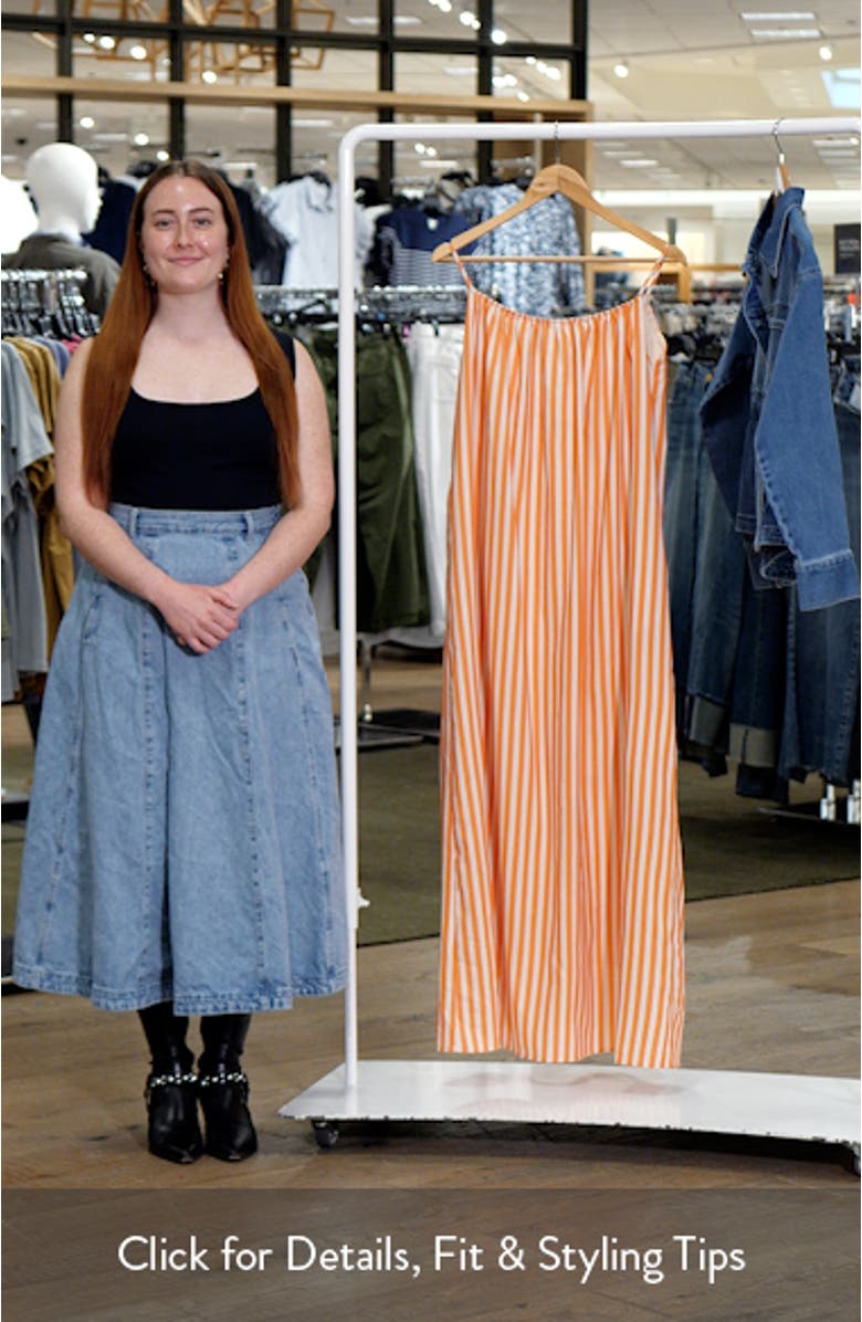 Lumina Stripe Maxi Dress, sales video thumbnail