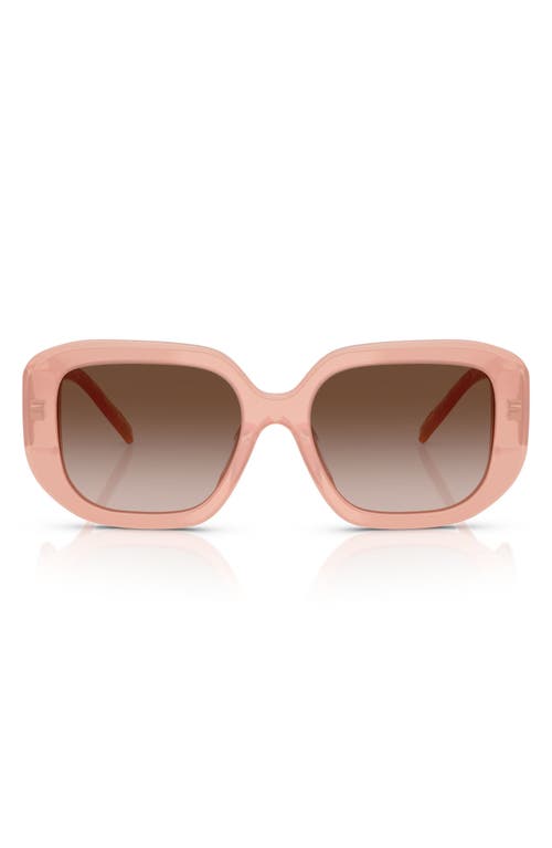 Tory Burch 54mm Irregular Sunglasses