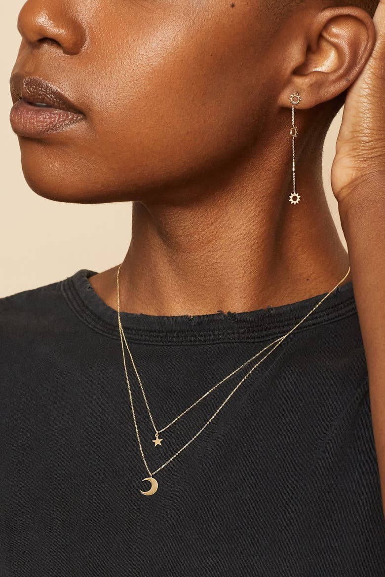 14K Yellow Gold Jana Layered Necklace, Alternate, color, Yellow Gold