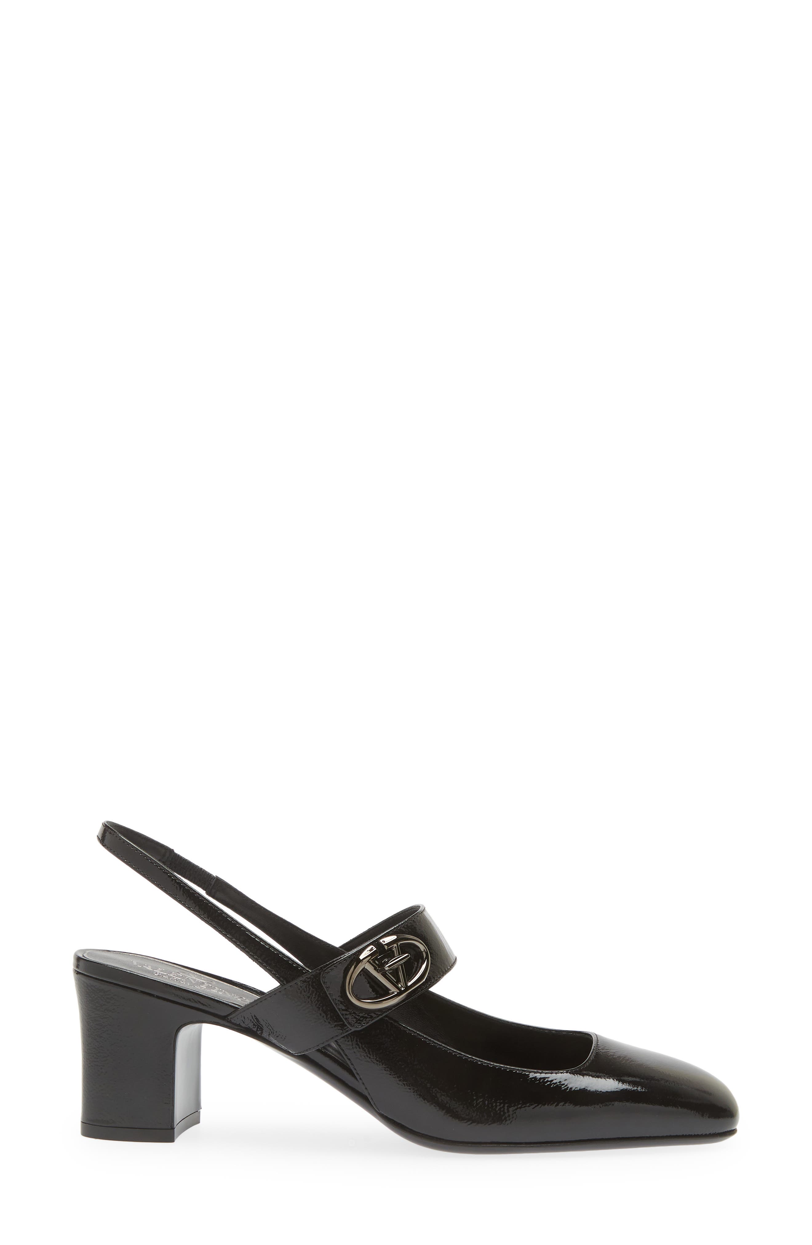 VLOGO Slingback Pump, Alternate, color, NERO
