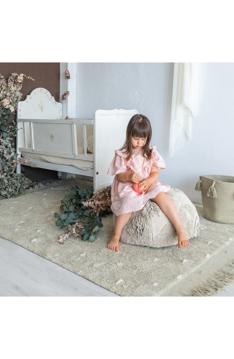 Lorena Canals Pouf Mossy Rock, Alternate, color, Multicolor