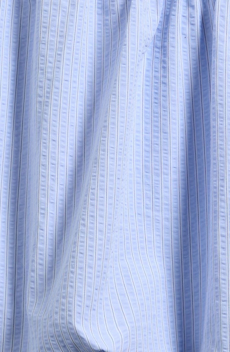 Ava & Yelly Kids' Smocked Back Seersucker Sundress, Alternate, color, Sky Blue