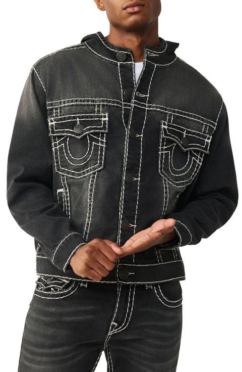Super T Hooded Denim Jacket