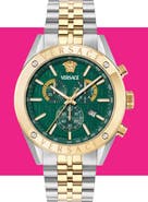 Versace Athletic Chronograph Bracelet Watch, 44mm
