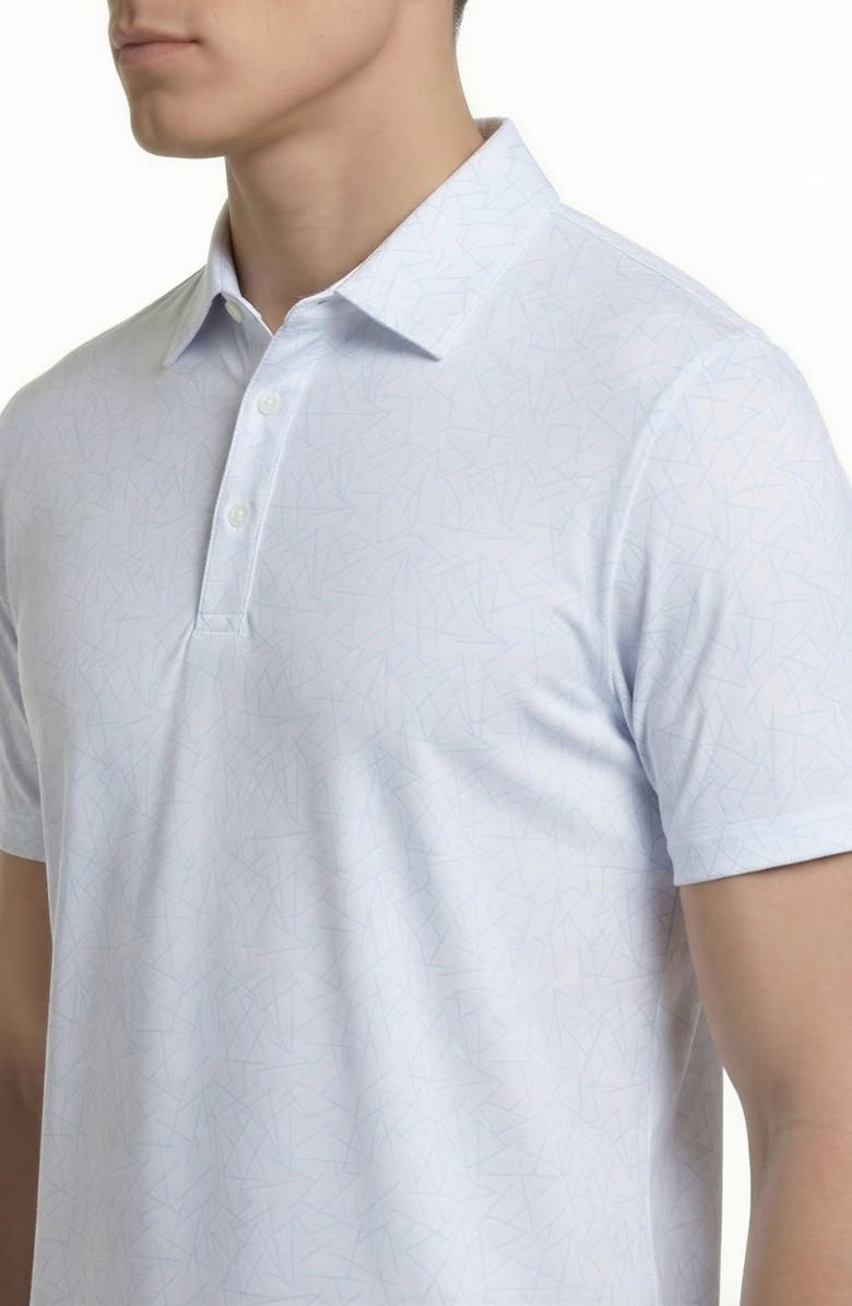 Report Collection 360 Movement Hyper Stretch Polo, Alternate, color, White