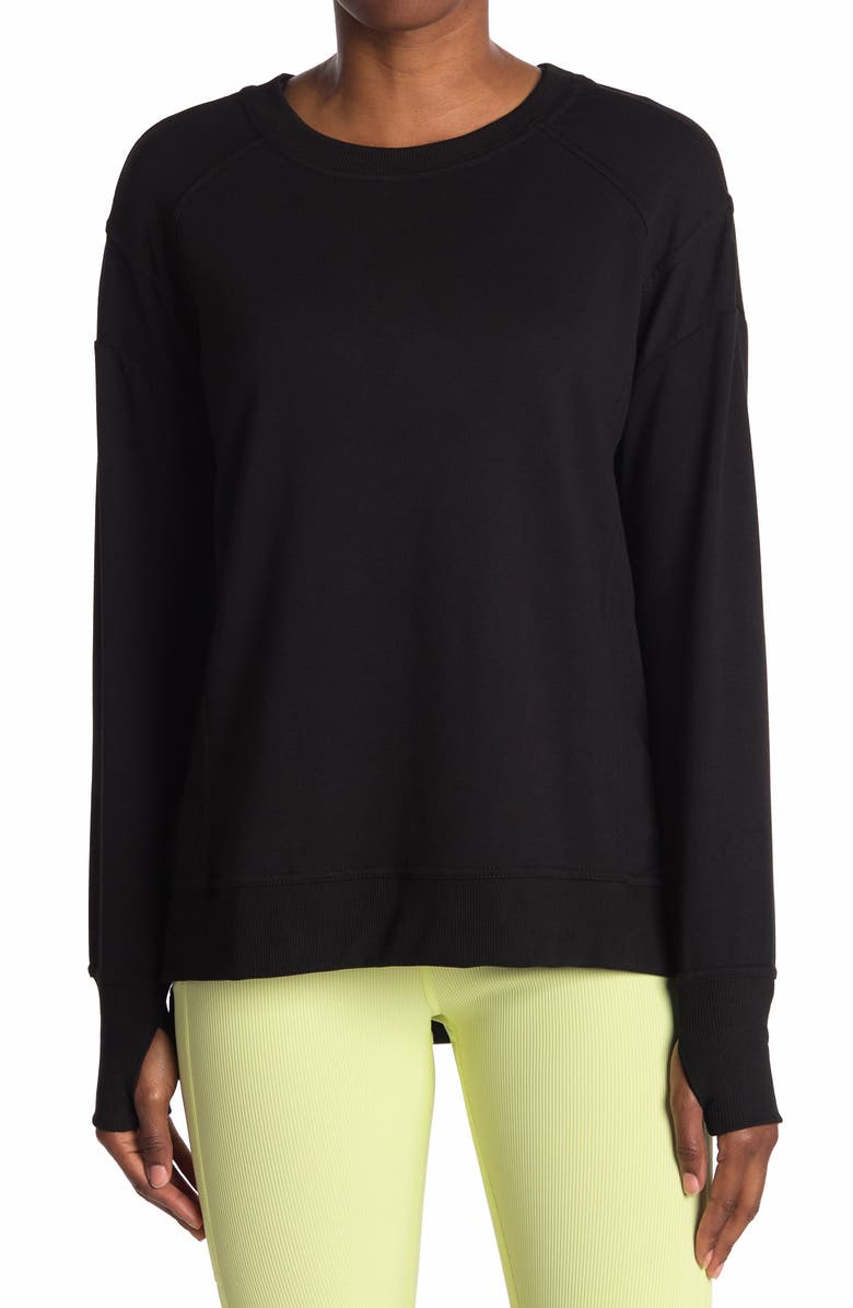 90 DEGREE BY REFLEX Oversized High Low Sweater, Main, color, 